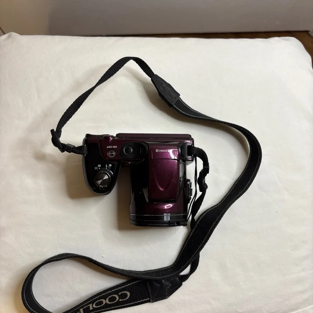 Nikon Coolpix Digital Camera in Dark Purple